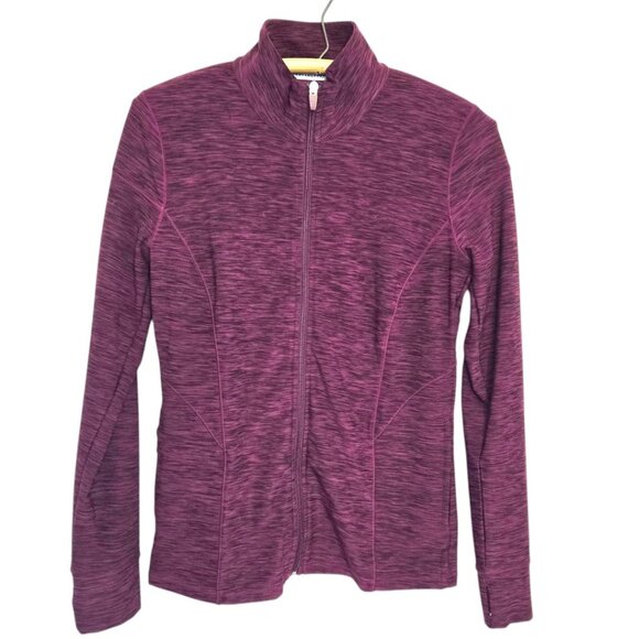 Talbots Jackets & Blazers - Talbots Womens Full-Zip Purple Heather Jacket Small Lightweight Activewear